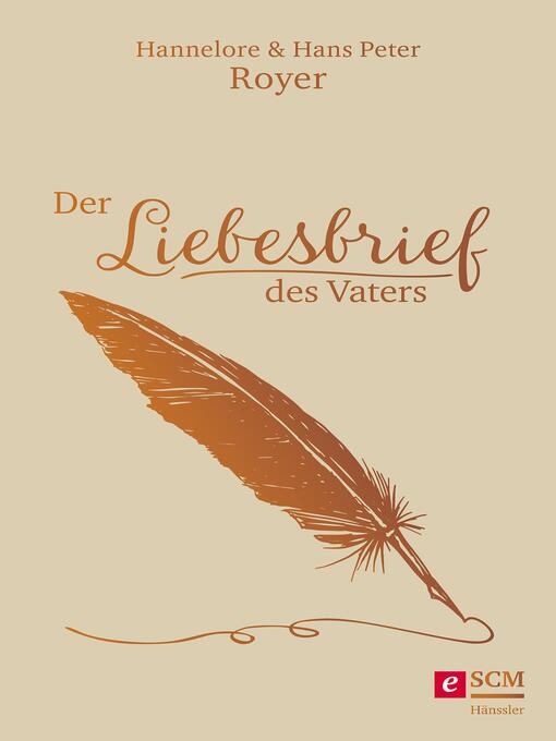 Detalles del título Der Liebesbrief des Vaters de Hans Peter Royer - Lista de espera